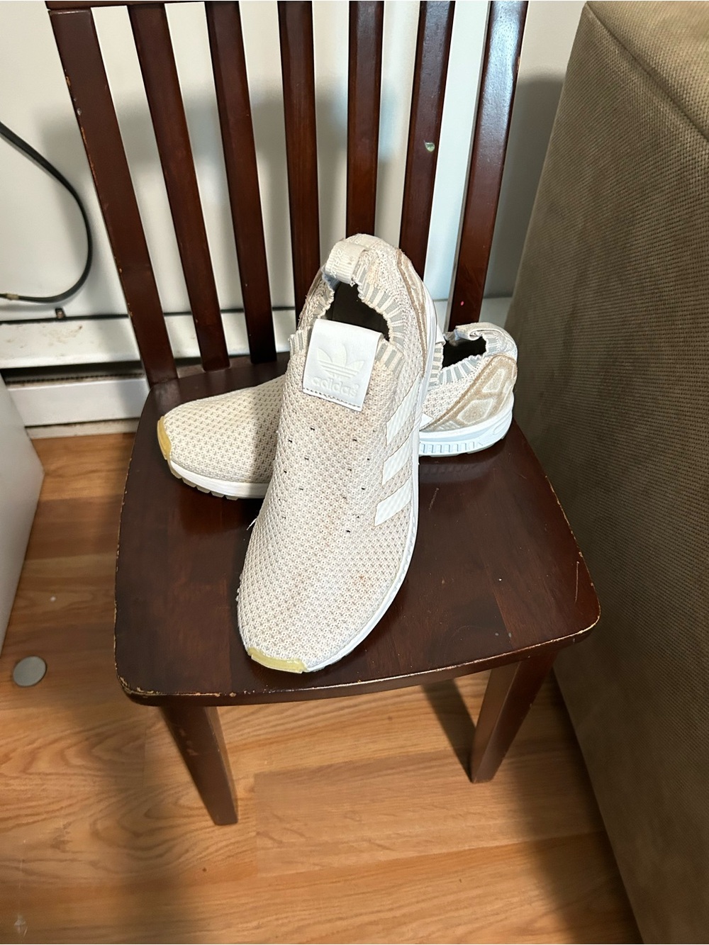 adidas Kids Natural Knit Slip-On Sneakers